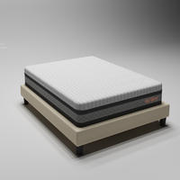 Natural healthy and eco-friendly dunlop latex soft memory foam mattress
